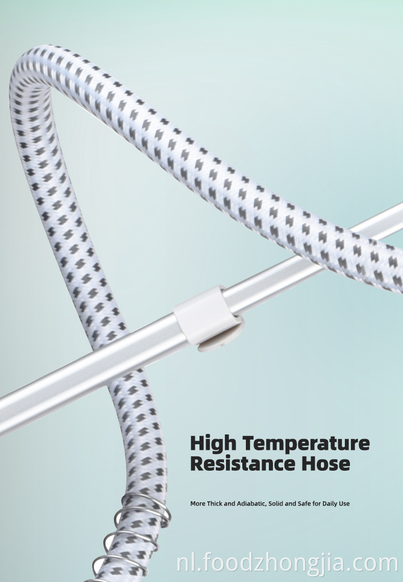 Hoge kwaliteit duurzaam huishoudelijk elektrisch staande hangende ijzeren kledingstoomboot